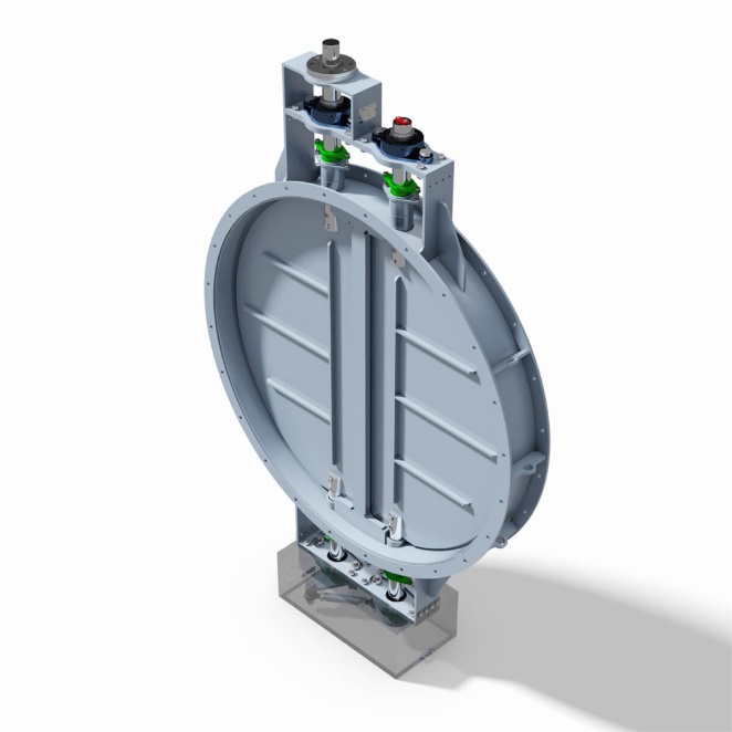 Double Blade Damper Valve
