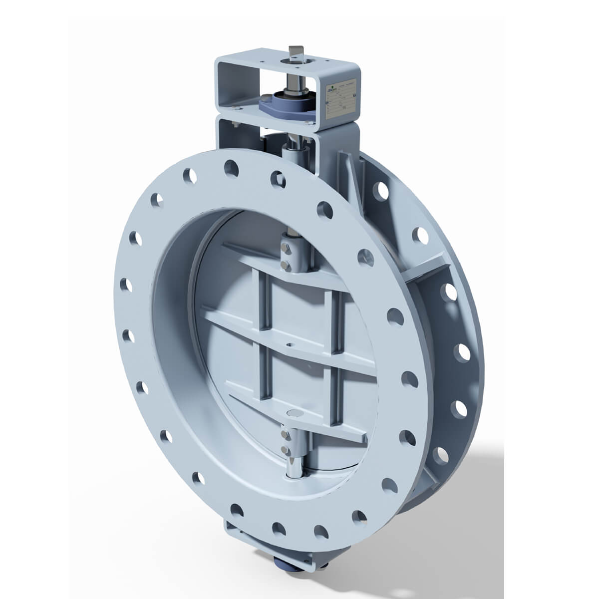 Double Eccentric Damper Valve